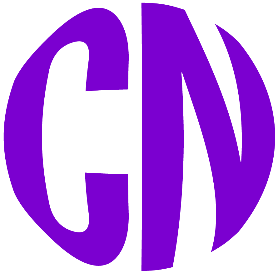 Logo de Con Nosotras: monograma CN